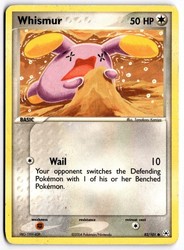 Whismur 82/101 EX Hidden Legends