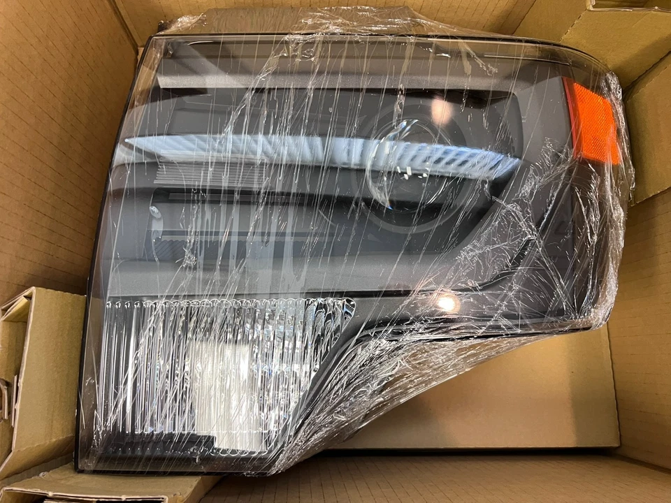 2010-2014 FORD F150 SVT RAPTOR HEADLIGHT HEAD LAMP SET DRIVER PASSENGER NEW DEPO - Image 4 of 4