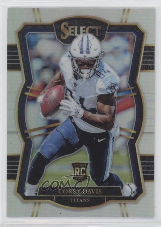 2017 Panini Select Premier Level Silver Prizm Corey Davis #119 9pd