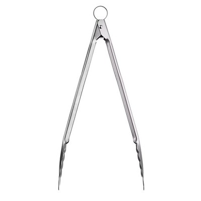 Cuisipro 12-Inch Stainless Steel Locking Tongs Brand New Kitchen Utensil