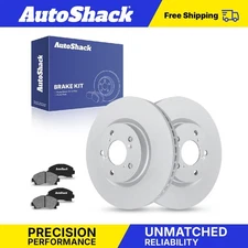 Front Brake Rotors Ceramic Pads for 2009-2014 Acura TL 3.5L 3.7L V6