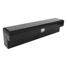 Black 60x13x14 Aluminum Side Mount Tool Box Pickup Truck Bed Toolbox Black 60x13x14 Aluminum Side Mount Tool Box Pickup Truck Bed Toolbox