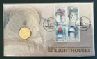2015 Australia 100 Years of Commonwealth Lighthouses RAM PNC with $1 Coin