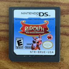 Red Wagon Rudolph the Red-Nosed Reindeer Nintendo DS Game, E, NTSC-U/C