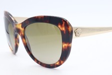 Versace 4325 5208/13 Tortoise Cat Eye Sunglasses Brown lenses 54mm