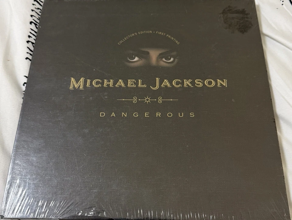 Michael Jackson Dangerous Collectors 1st Print Gold Disc Edition Pop Up (RARE) Foto 2 de 3
