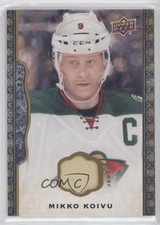 2014-15 Upper Deck Masterpieces Memorabilia Mikko Koivu #69 x6g