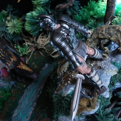 DIORAMA Gladiator Maximus VS Beast from Hell UNIKAT****