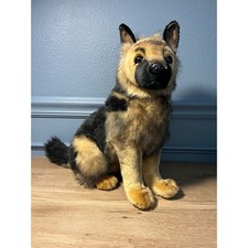 Hansa Creation German Shepherd Dog Plush Toy Realistic Stuffed Animal Kids