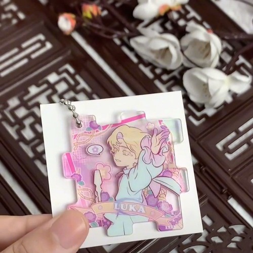 Ciondolo zaino portachiavi acrilico Anime Alien Stage Ivan Till Jigsaw da collezione - Foto 15 di 19