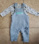 Disney Stitch Quilted Overall Set 6-9M — photo 1