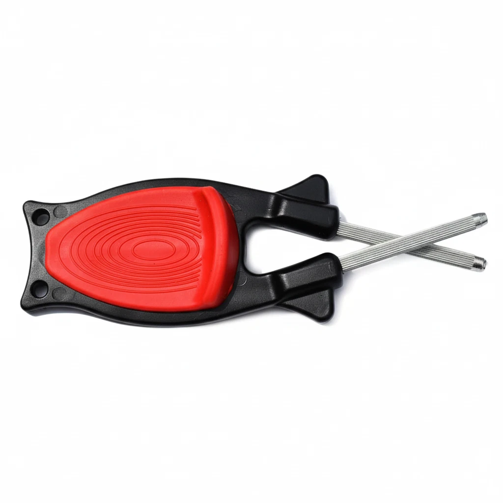 Block Knife Sharpener Made in USA D2 Steel Manual Blade Hone Hunting Tool Black
Opens in a new windo