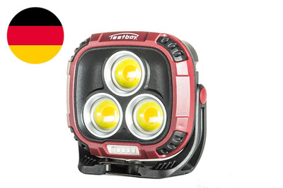 Testboy Light 400 Multifunktionale LED Arbeitsleuchte (Robustes Gehäuse, 180° Sc
