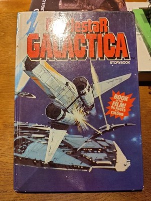 Battlestar Galactica Storybook 1978 Vintage Book Annual HB Good Condition 