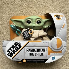 Star Wars Mandalorian The Child Baby Grogu Yoda Animatronic Disney Hasbro Doll
