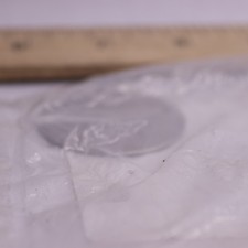  25-Pk Blank Metal Tag Round Stainless Steel 1-1/2" 43584