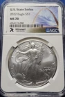 2022 7K Metals U.S. State Series American Silver Eagle NGC MS70 - Missouri