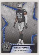 2019 Panini Rookies & Stars Rookies True Blue 39/49 Clelin Ferrell #144 0c6