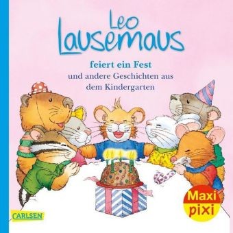 Maxi Pixi 322: Leo Lausemaus feiert ein Fest | Kartoniert | 9783551032355
