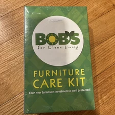 Bobs for Clean Living Care Kit Fabric Rug Cleaner and Wood Polish, 8oz Each