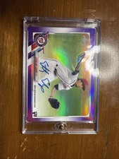 2021 Topps Chrome Rookie Purple Refractor 13/250 Sterling Sharp #RA-SSH Auto 
