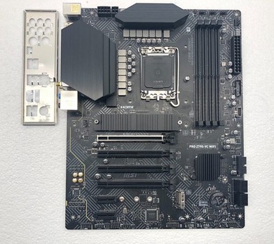MSI PRO SERIES PRO Z790-VC WIFI LGA 1700 DDR5 INTEL WI-FI 7 ATX MOTHERBOARD