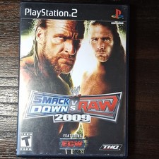 SmackDown vs. Raw 2009 Featuring ECW (Sony PlayStation 2) CIB