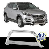 PersonenschutzbüGel Edelstahl Passend FüR Hyundai Tucson 2015 Bis 2017 Chrome