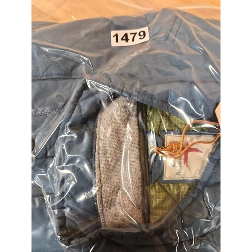 NWT Relwen Quilted Insulated Tanker Jacket Men's Size L Light Blue Color (1479) image 9