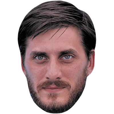 Luca Marinelli (Stubble) Big Head. Larger than life mask.
