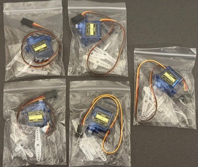 5x SG90 Micro-Servo 9G für RC Flugzeug Hubschrauber Auto Schiff