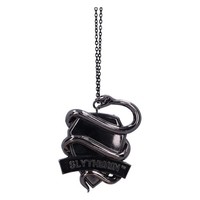 Nemesis Now Harry Potter Slytherin Crest (Silver) Hanging Ornament 6.3Cm, Resin,