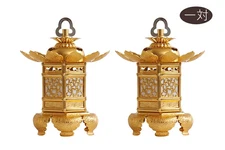 Lantern  lighting  Buddhist altar  hanging  light post  temple lant From Japan