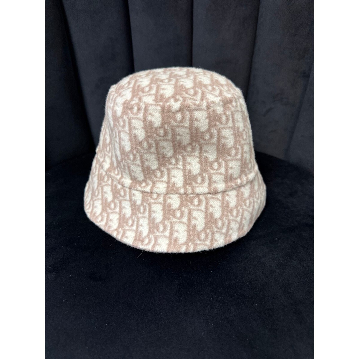 CHRISTIAN DIOR Pink Trotter Monogram Bucket Hat | eBay