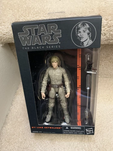 Luke Skywalker Bespin #11 Orange Stripe STAR WARS Black Series Sealed NONMINT