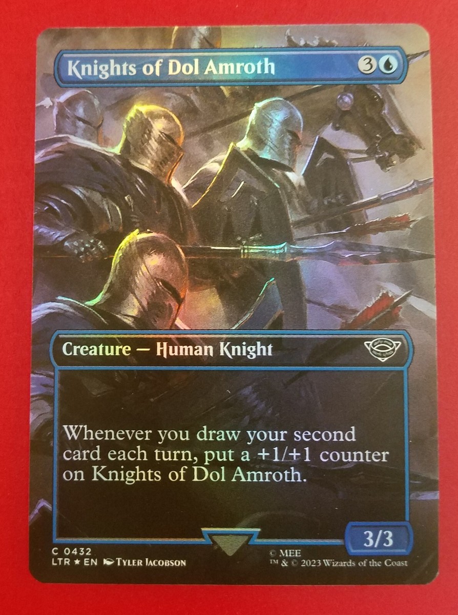 1x Knights of Dol Amroth | FOIL Borderless | LTR: Tales of Middle
