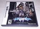 The World Ends With You Nintendo DS CASE + MANUAL ONLY NO GAME