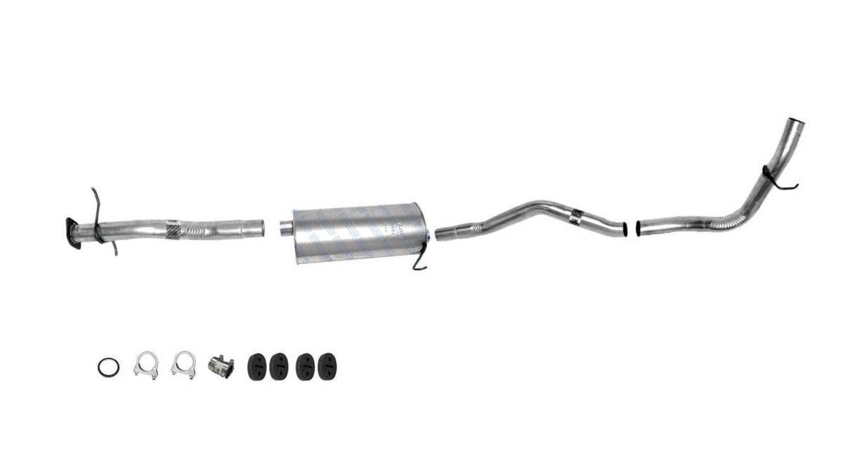 Fits 1995-1998 Toyota T100 4 Wheel Drive 3.4L Muffler Tail Pipe