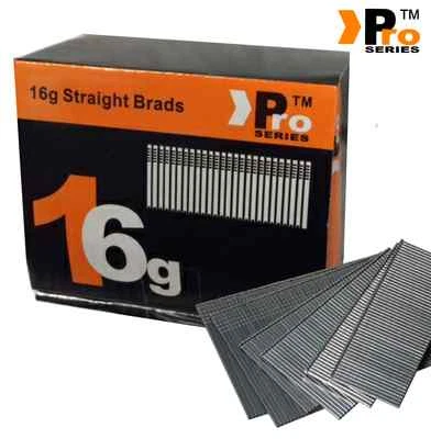 PRO SERIES Paslode Hitachi Bostitch 16G Second Fix Nails - Finish Nails - STRAIGHT