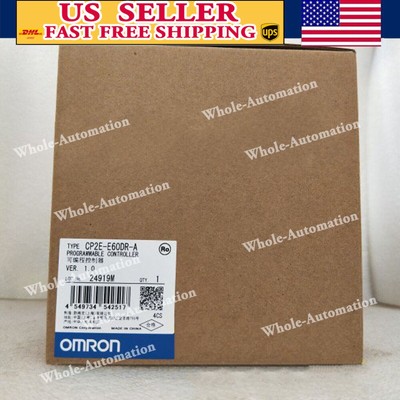 One Omron CP2E-E60DR-A Programmable Controller New CP2EE60DRA Expedited Shipping