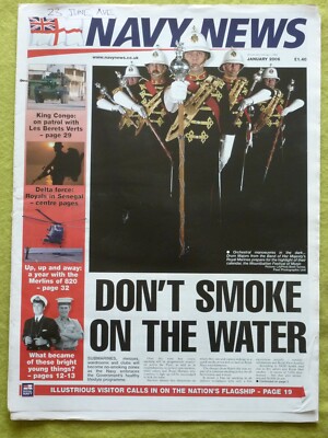 NAVY NEWS / JAN 2006 / HMS ILLUSTRIOUS R06 / ILLUSTRIOUS BY NAME AND BY DEED