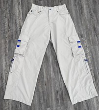 Men  s Vintage RARE 90  s Kik wear K91 Pants Khaki Rave Club Skateboard Pants 34