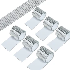 Mirror Tiles Self-Adhesive Glass-Tiles - 3304 Pieces 1.57Wx11.8L, Silver 