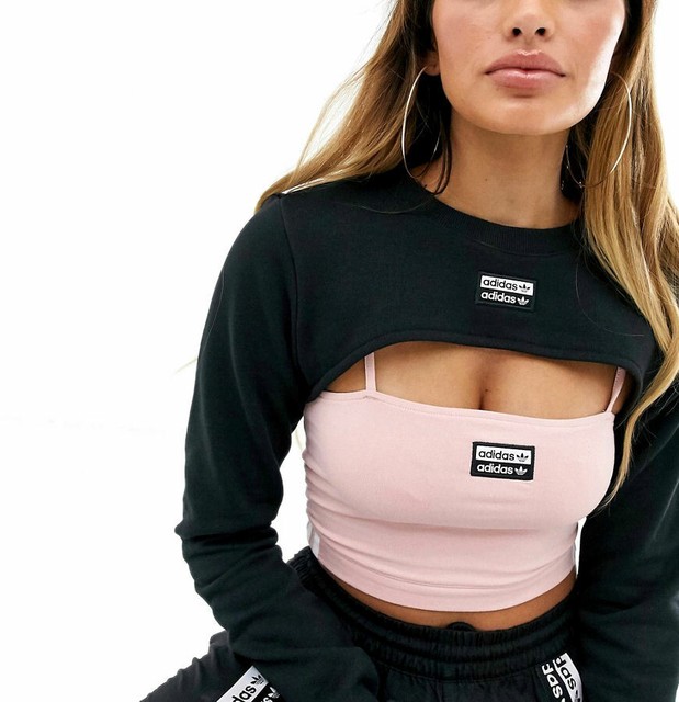 adidas crop top sale