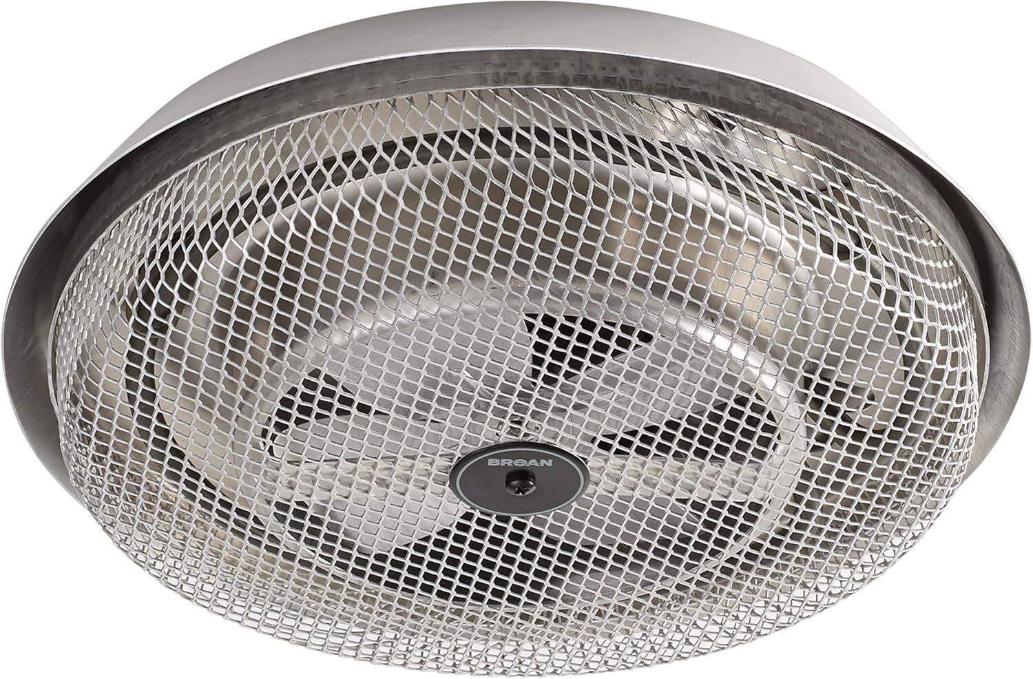 Broan-NuTone 157 Low-Profile Fan-Forced Ceiling Heater, Satin Aluminum