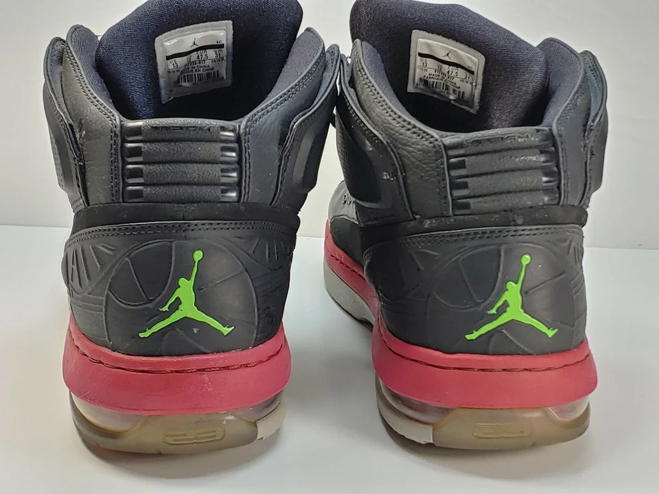 耐克 Jordan Ol’ School 尺码 11 黑色/狼灰色/红色/绿色 (317223-017) 13 码 — 第 3/4 张图片