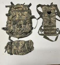 USGI MOLLE II 3 Day Assault Pack With Waist Pack And Mag Pouch