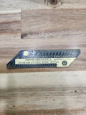 G S Germanow Simon Machine Co. Millimeter Guage Cylinder & Round Watch Tool