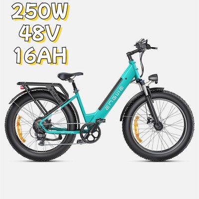 26ZOLL Mountainbike 250W 48V16Ah Akku bis 150km EU ENGWE Elektrofahrräder, Ebike
