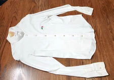 Equiline, New, long sleeve show shirt, white, 48 XXL ~12
